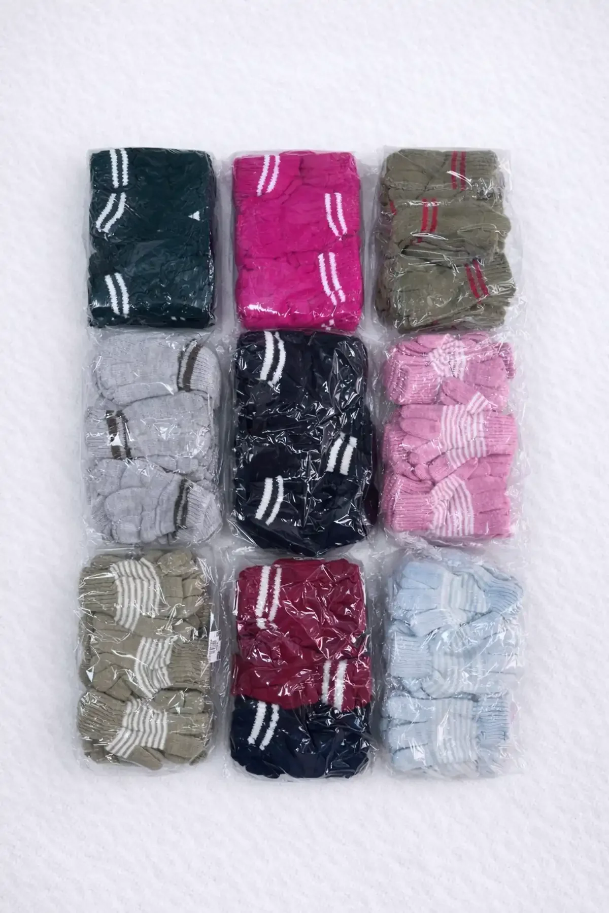 Eko Çocuk Renkli Eldiven 12'li - 2