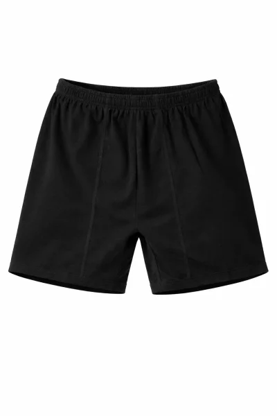 Elit Zümrüt Erkek Paçalı Don 12li Siyah