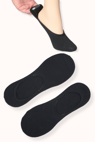 Erkek Bambu Slikonlu Babet 12'li Paket Karışık Renk - GÜLÇEK ÇORAP