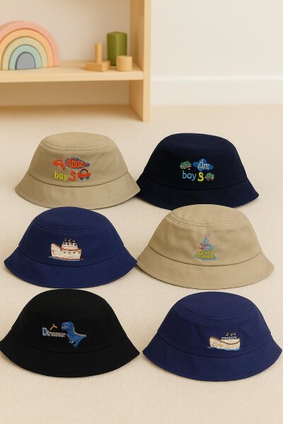 Erkek Bebe Keten Fötr 0-2 Yaş 6'lı - SELÇUK ŞAPKA