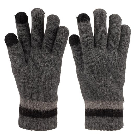 Erkek Dokunmatik Çift Kat Eldiven 6'lı K.Gri - SUYUTTİ