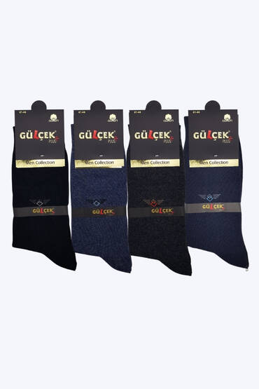 Erkek Mevsimlik Çorap 12'li Paket Asorti - GÜLÇEK ÇORAP