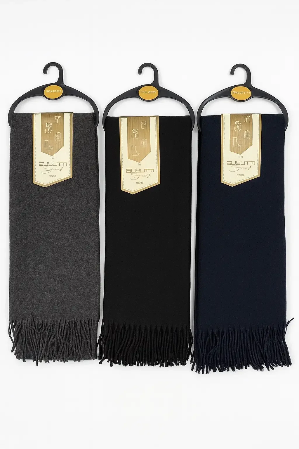 Erkek Suyutti Duz Dokuma Kaskol 6'lı Karışık - 1