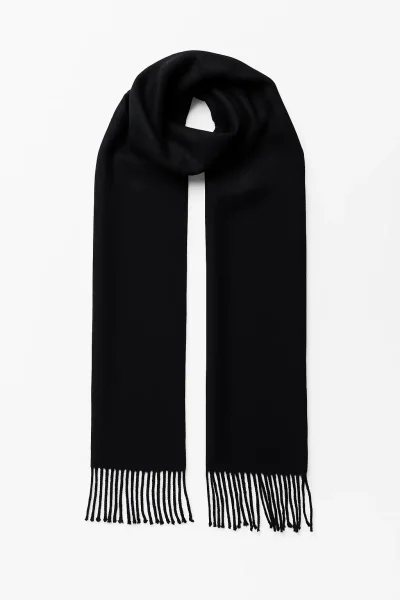 K710-001 Erkek Suyutti Duz Dokuma Kaskol 6'lı Siyah 