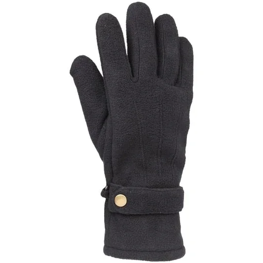 K433 Erkek Suyutti Polar Eldiven 6'lı Siyah