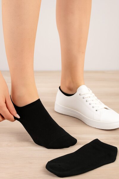 Esinti Kadın Sneakers Patik 12li Siyah 