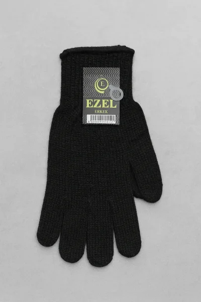 Ezel Erkek Tek Kat Eldiven 12'li Siyah