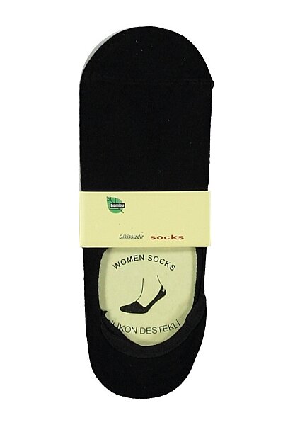 Gönültaş Kadın Bambu Babet 12'li Siyah - GÖNÜLTAŞ SOCKS (1)