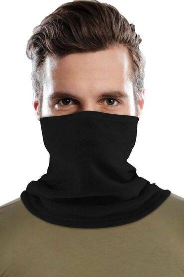 Him Düz Polar Boyunluk 10'lu Paket Siyah - HİM