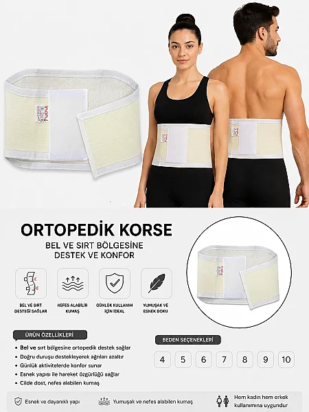 İnan Tosyalı Ortopedik Korse