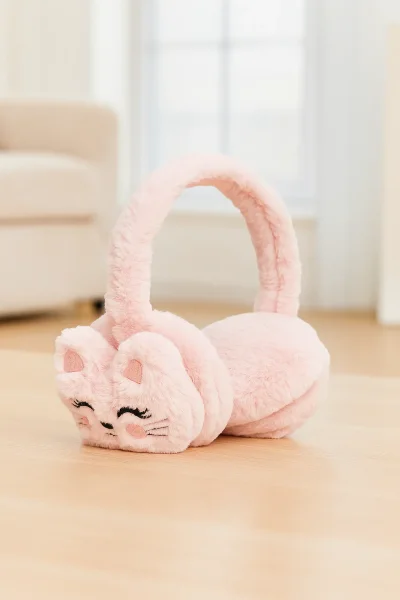 İşnar Çocuk Pelüş Kulaklık 12'li Paket Açık Renk - 3