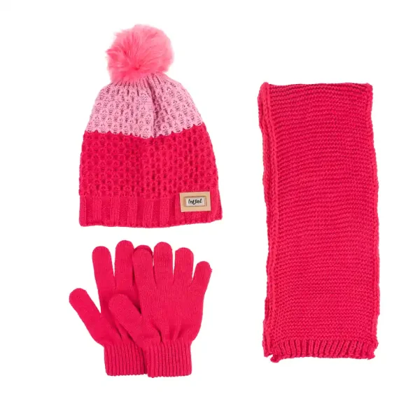 K24180-06 Kitti 9-15 Yaş Garson 3lü Takım Kız - 1