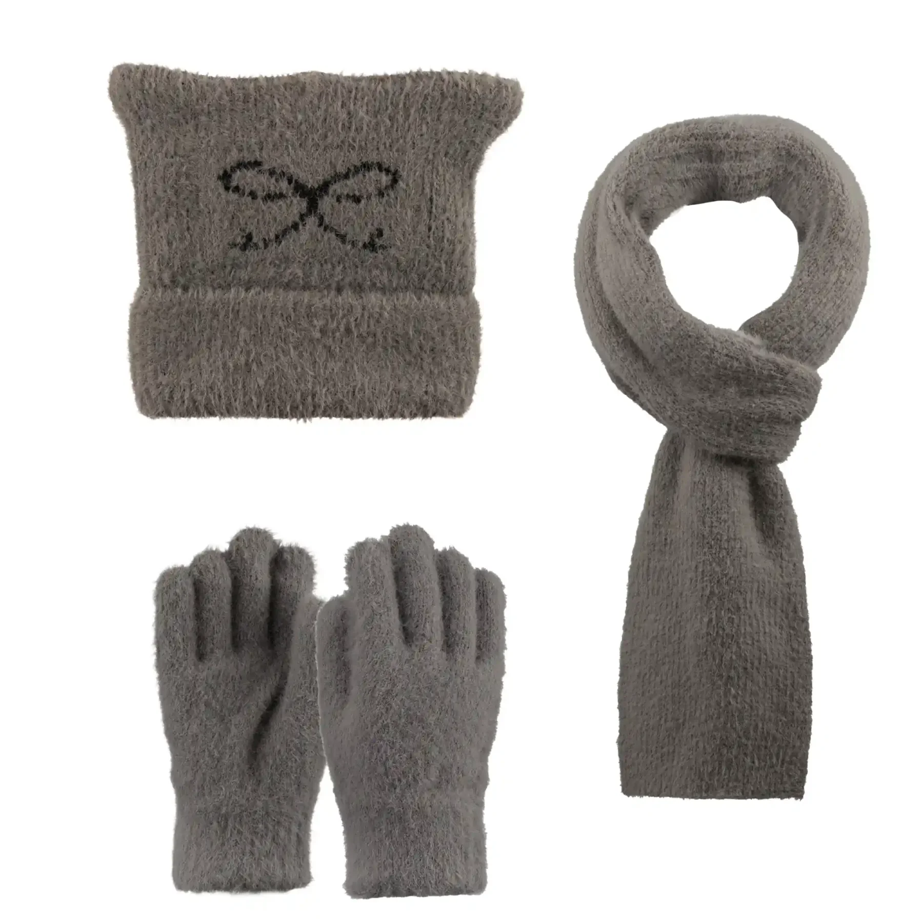 K25180-03 Kitti 9-15 Yaş Garson 3lü Takım Kız - 1