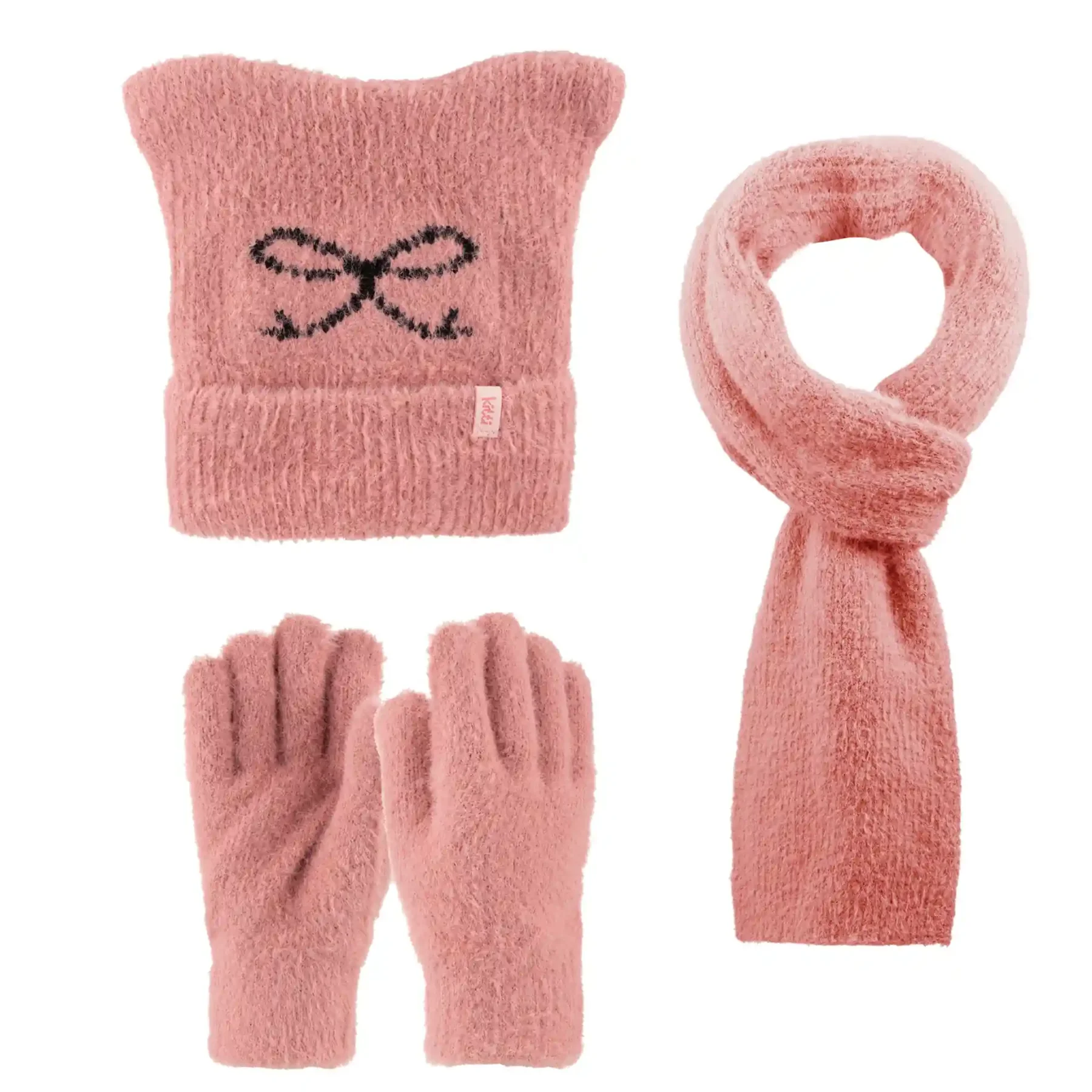 K25180-03 Kitti 9-15 Yaş Garson 3lü Takım Kız - 2