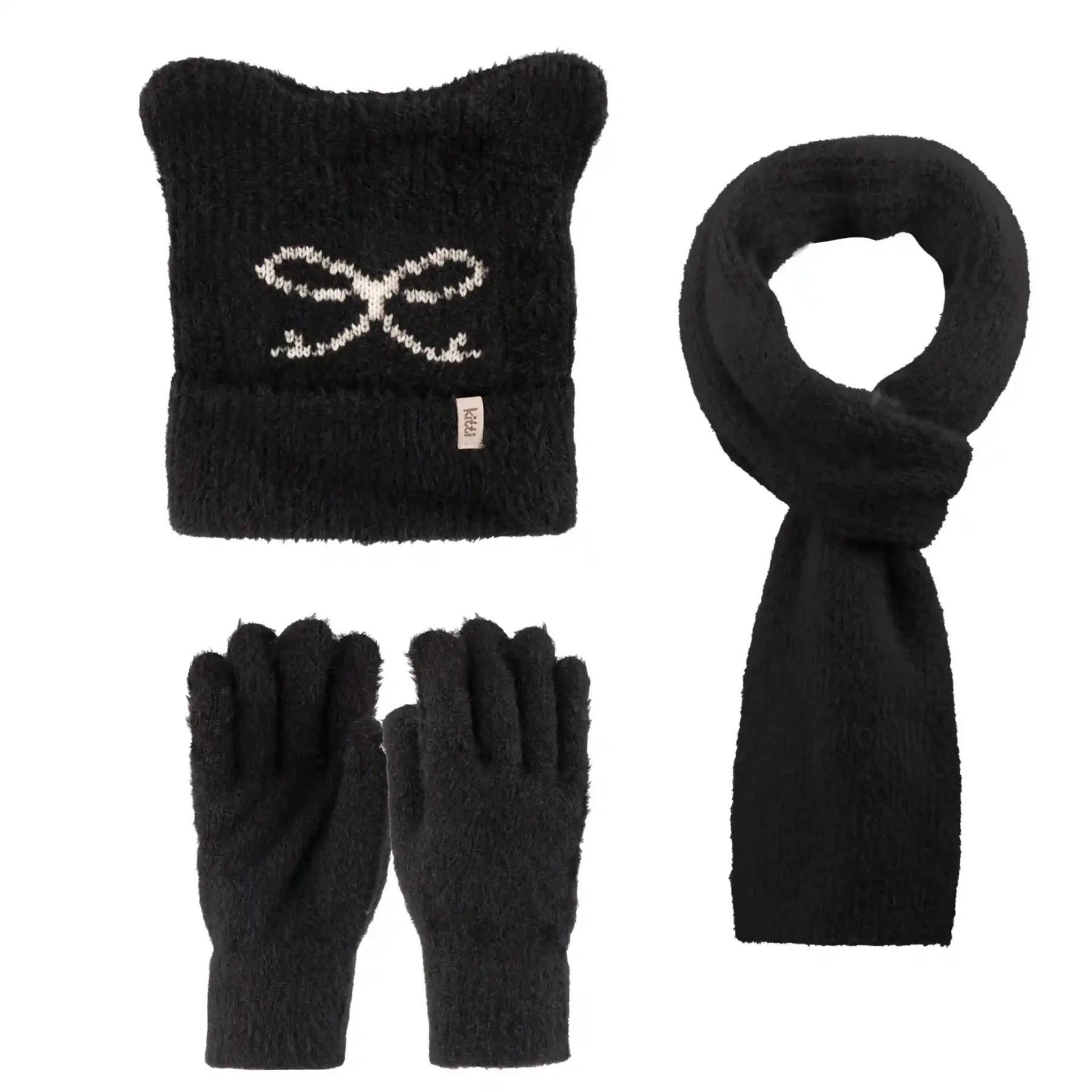 K25180-03 Kitti 9-15 Yaş Garson 3lü Takım Kız - 4