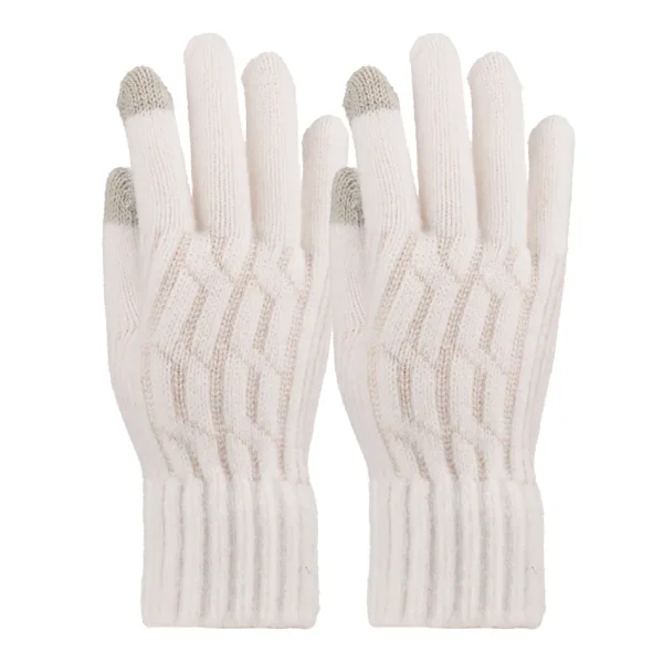 K25975-06 Kadın Dokunmatikli Örme Eldiven 6'lı - SUYUTTİ (1)