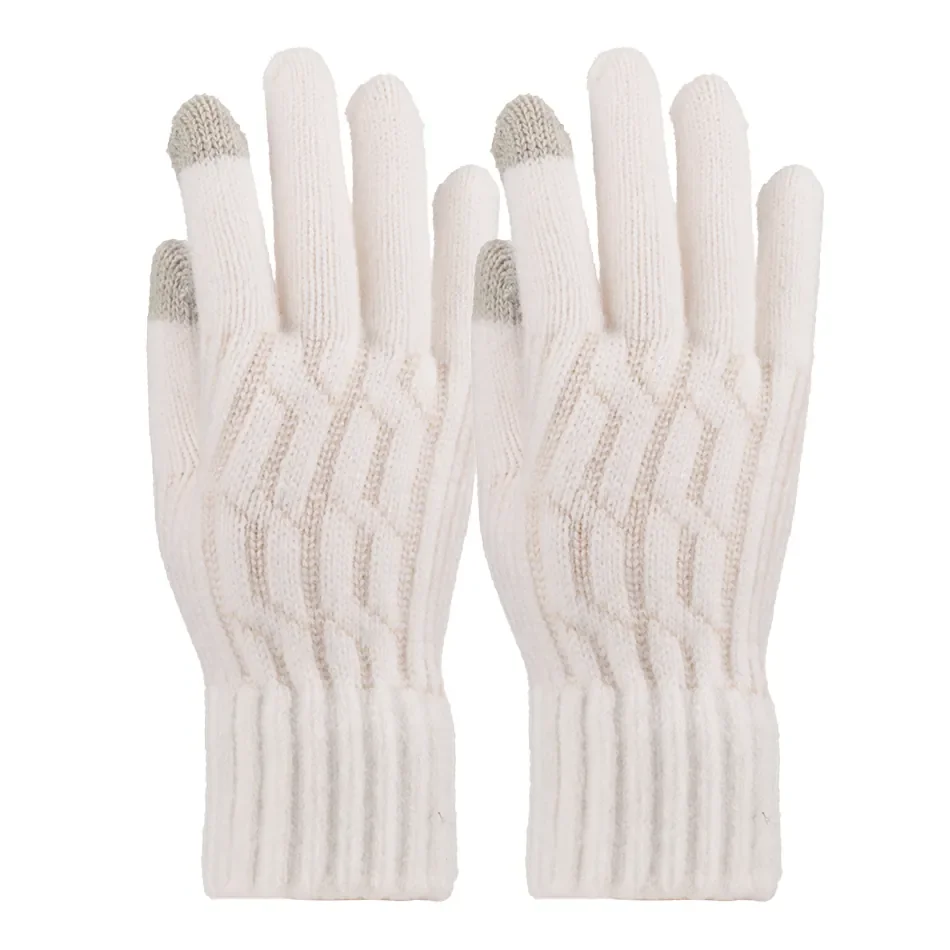 K25975-06 Kadın Dokunmatikli Örme Eldiven 6'lı - 2