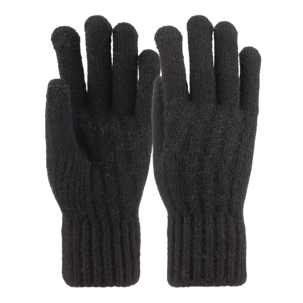 K25975-06 Kadın Dokunmatikli Örme Eldiven 6'lı - 4