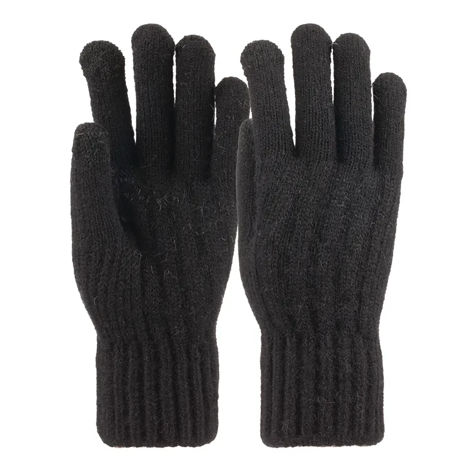 K25975-06 Kadın Dokunmatikli Örme Eldiven 6'lı - 4