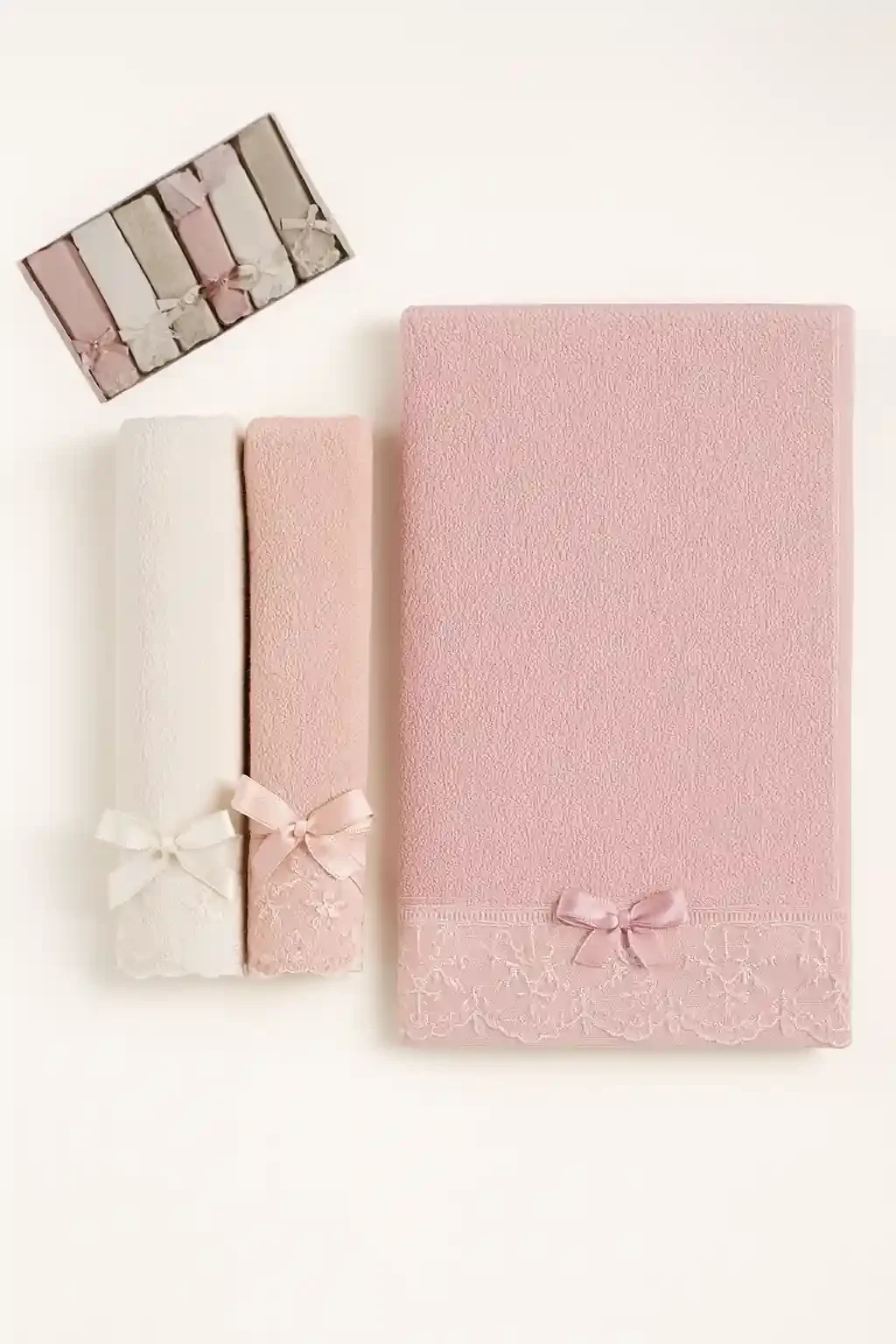 Kadife Pırlanta Havlu 30x50 6'lı - 1