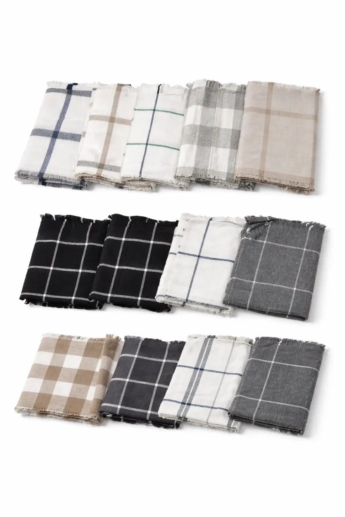 Kadın Dokuma Şal 10'lu - 1