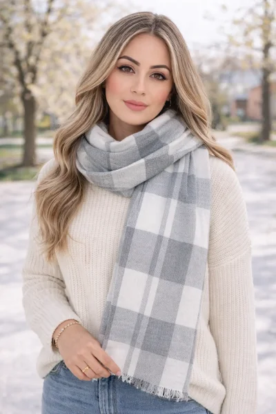 Kadın Dokuma Şal 10'lu - (1)