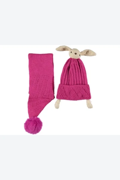 Kitti 4-8 Yaş Çocuk İkili Takım Fuşya - 1