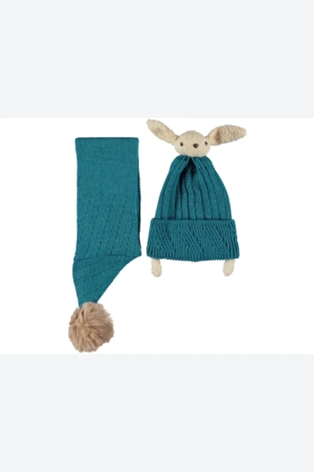 Kitti 4-8 Yaş Çocuk İkili Takım Yeşil - 1