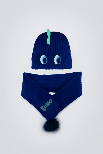 Kitti 4-8 Yaş Çocuk İkili Takım Saks - 1