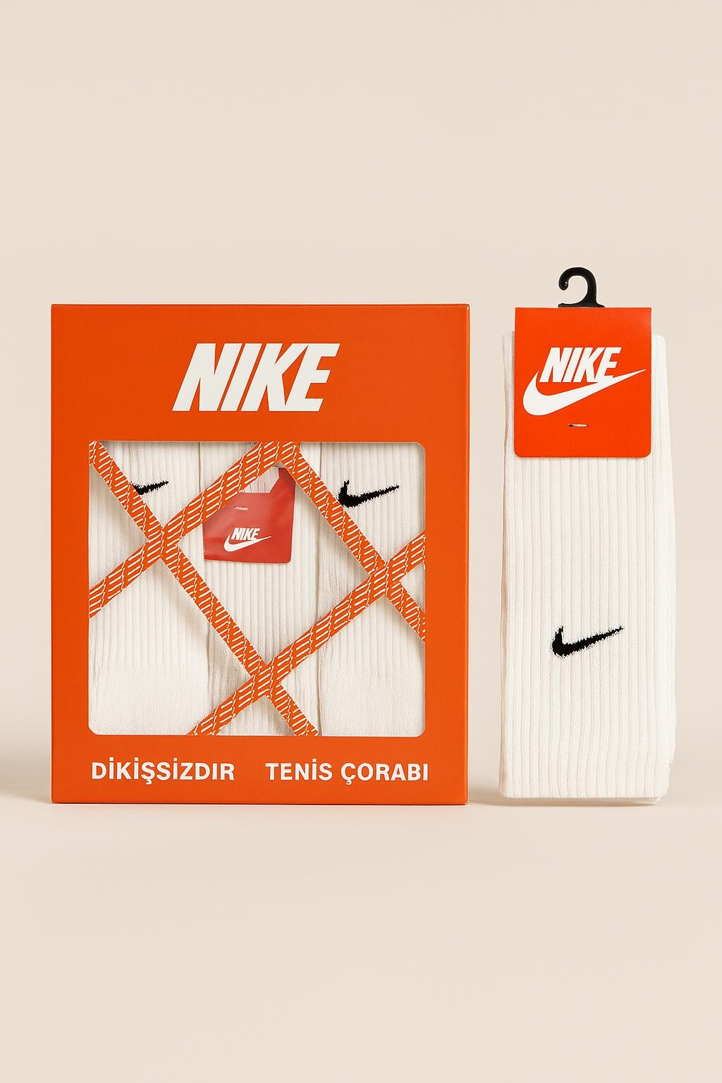 Kutulu Tenis Çorap 12'li Paket Siyah - 2