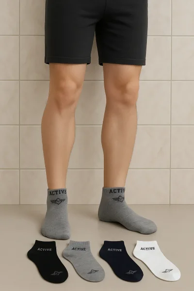 Marka Sock Erkek Dikişiz Patik 12'li - 2