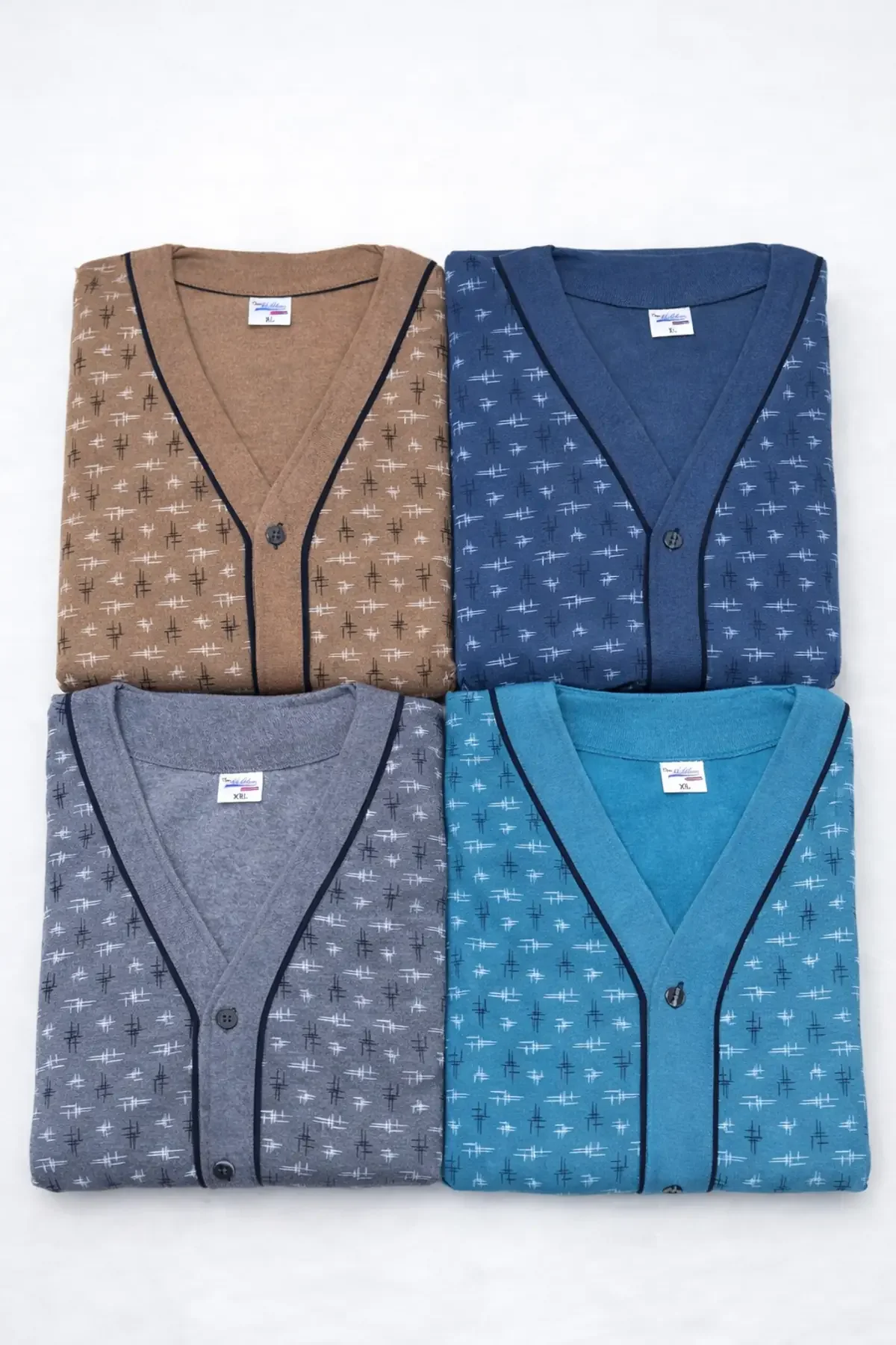 Melika Erkek İki İplik Pijama Takımı 3'lü - 2