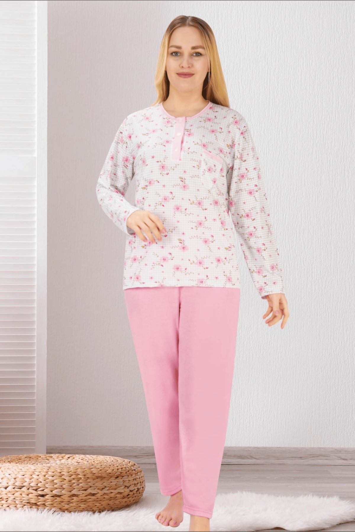 Melika Kadın Penye Pijama Takımı Tekli - 3