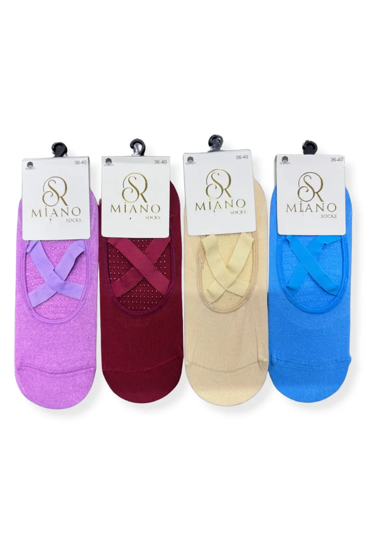 Miano Kadın Plates Babet 12li Karışık - 1