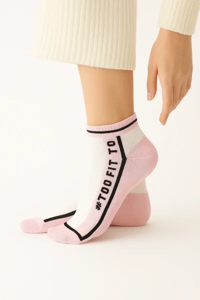 Milano Kadın Taban Havlu Patik 12'li - 1