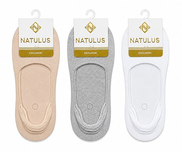 Natulus Kadın Exlusive Slikonlu Babet 12'li Karışık