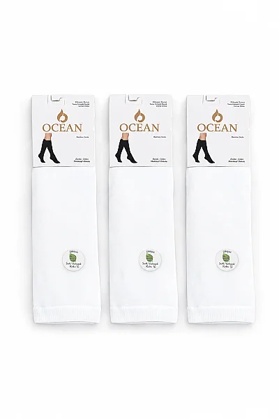 Ocean Kadın Dizaltı Bambu Çorap 12li - 3
