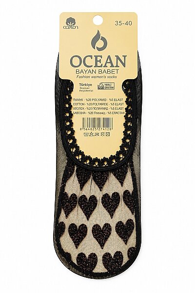 Ocean Kadın Simli Babet 12li