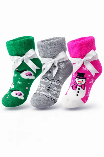 Ocean Termal Kadın Şardonlu Çorap 6'lı Paket - 1