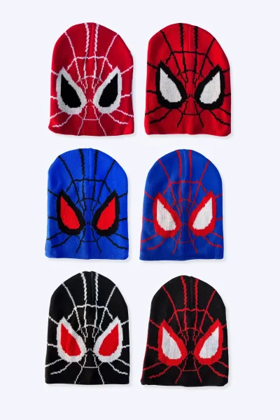 Örümcek Desenli Bere - 1