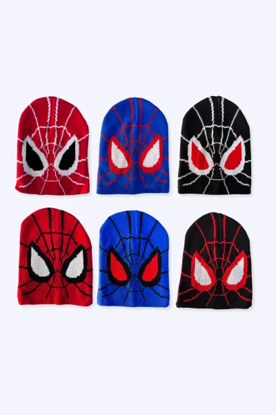 Örümcek Desenli Bere - 3