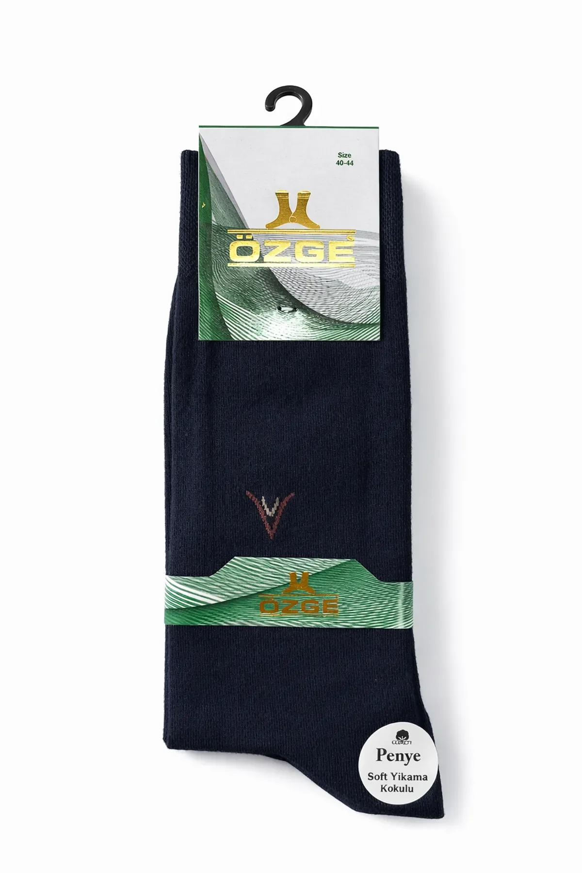 Özge Erkek Mevsimlik Çorap 12'li Lacivert - 1