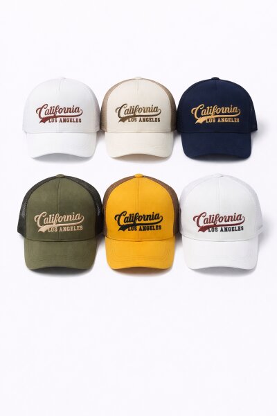 P-Y25250-01 Kitti 5-8 California Erkek Şapka 6'lı 