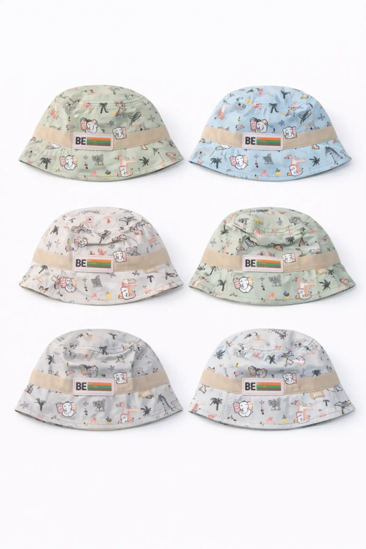 P-Y26060-05 Kitti 0-18 Safari Desenli Erkek Fötr - 1