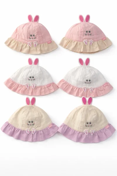 P-Y26070-02 Kitti 0-18 Kedi Baskılı Kız Maksi Fötr 