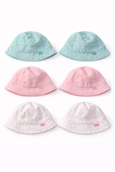 P-Y26070-03 Kitti 0-18 Kalp Desenli Kız Maksi Fötr 