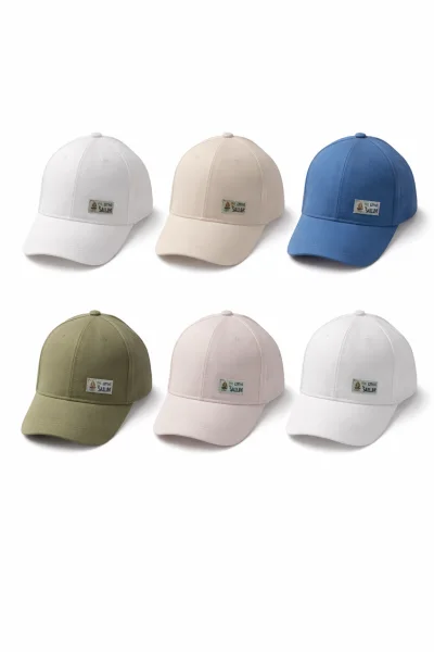 P-Y26150-07 Kitti 1-4 Düz Etiketli Erkek Şapka 6'lı 