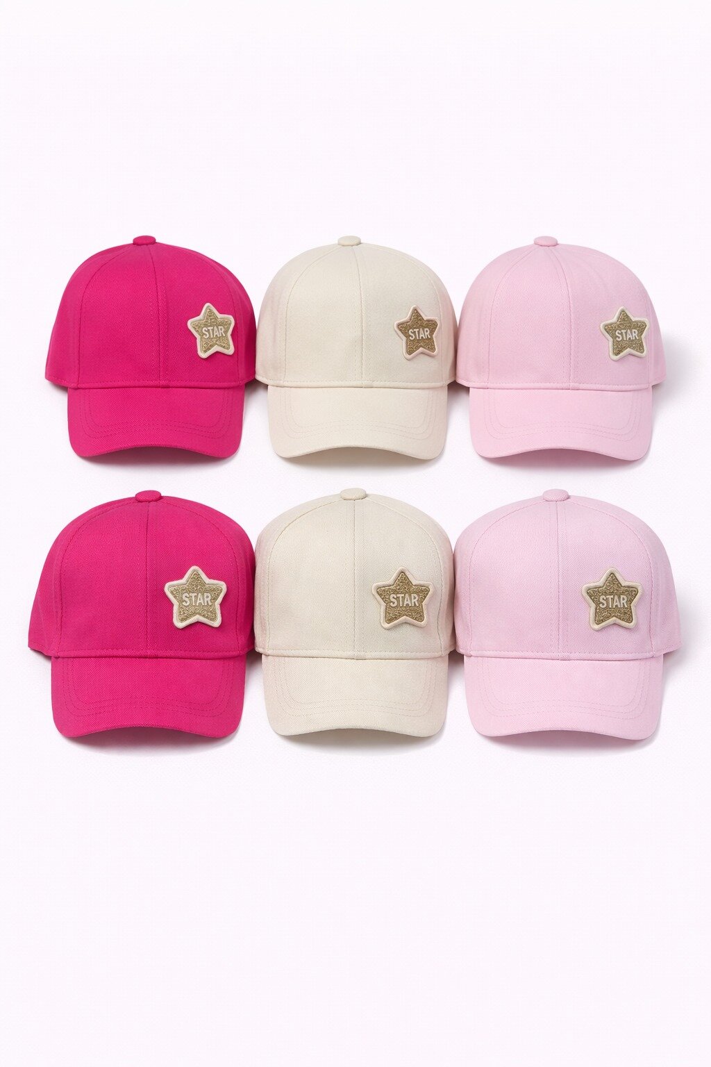 P-Y26240-08 Kitti 5-8 Orkide Kız Şapka 6'lı - 1