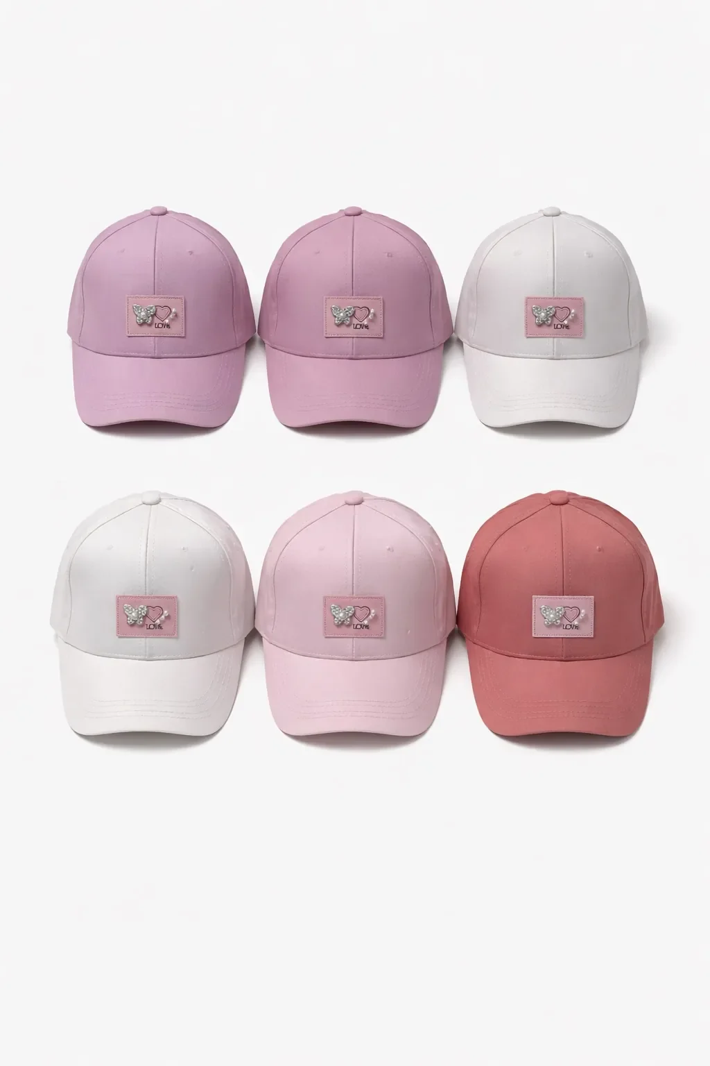 P-Y26300-02 Kitti 9-15 Pirsingli Kız Şapka 6'lı - 1