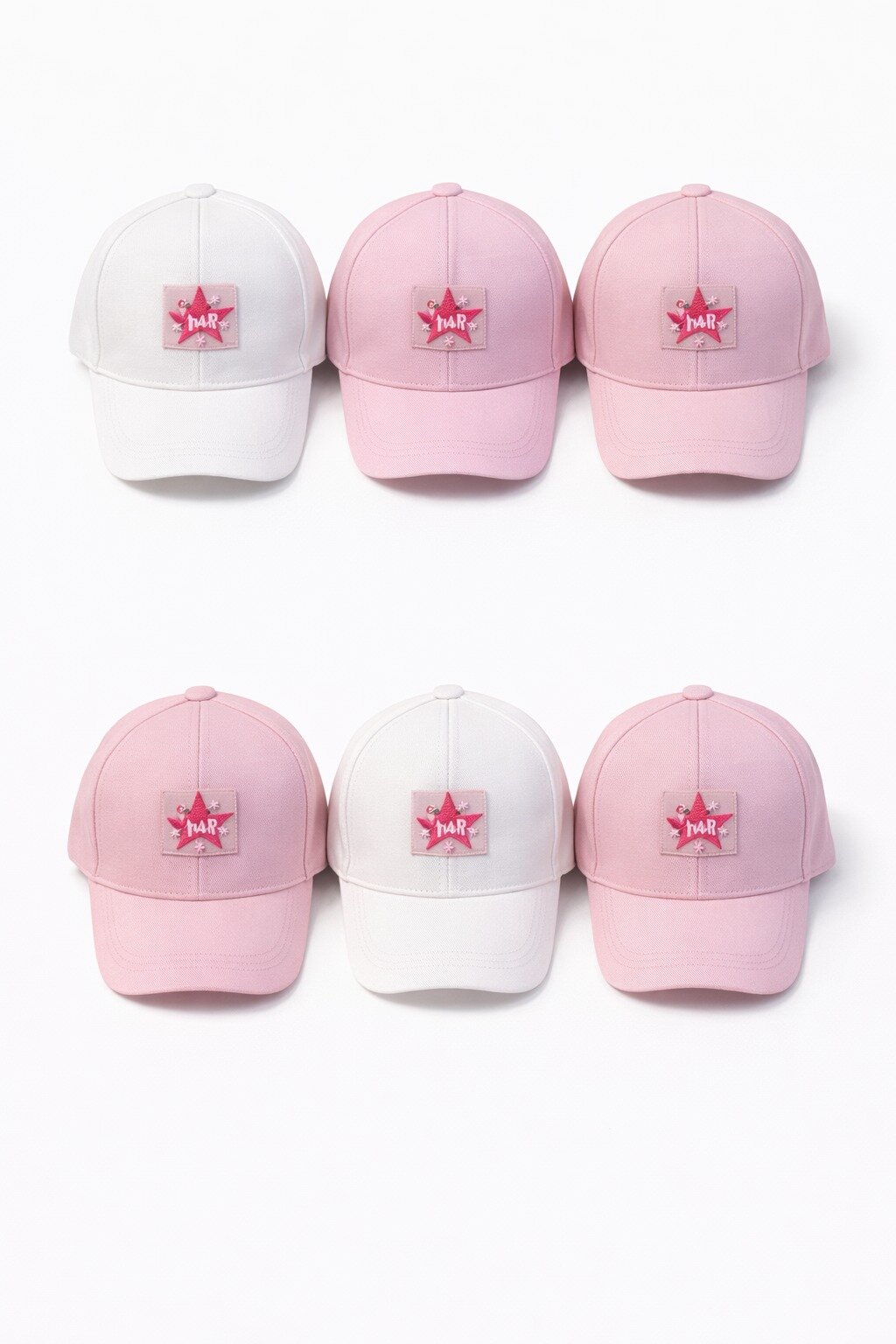 P-Y26300-04 Kitti 9-15 Etiketli Kız Şapka 6'lı - 1